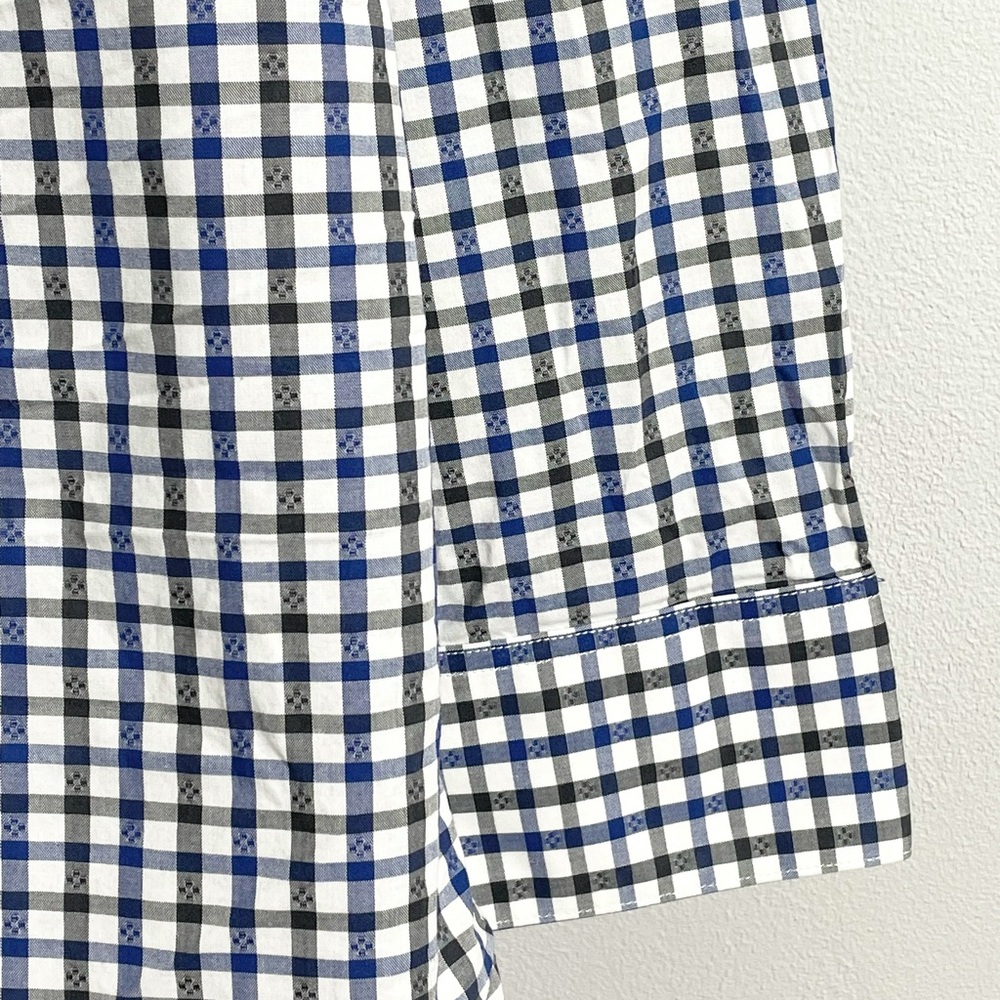 PENGUIN Heritage Slim Fit Plaid Dress Shirt - Picture 4 of 8